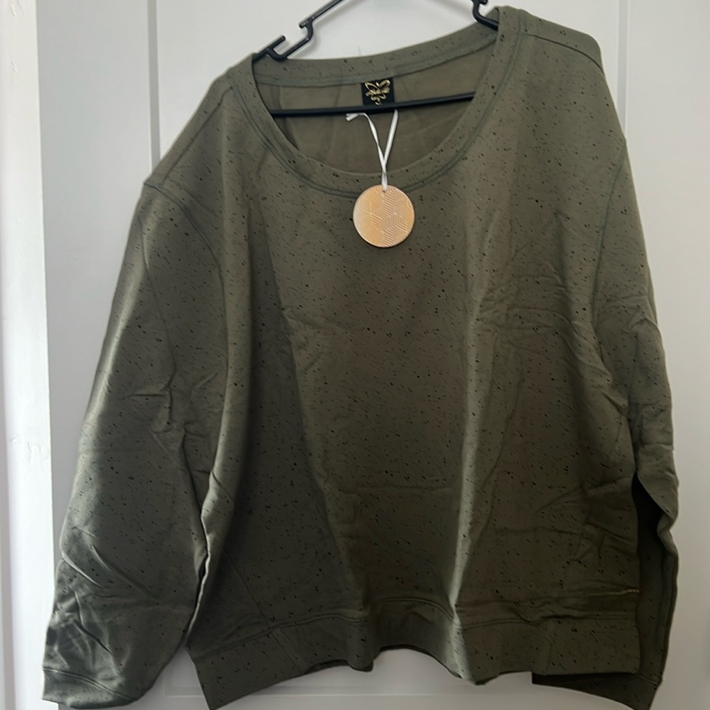 New! Olive Green Women's Sweatshirt